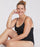 woman wearing black swimsuit
